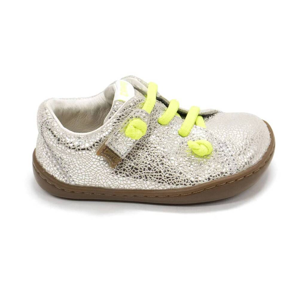 NEW CAMPER kids peu first walker shoes in silver